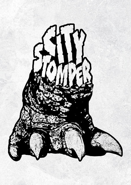 City Stomper B&W / PLATINA