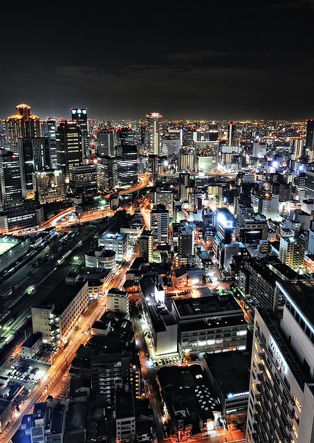 Osaka night view / PLATINA