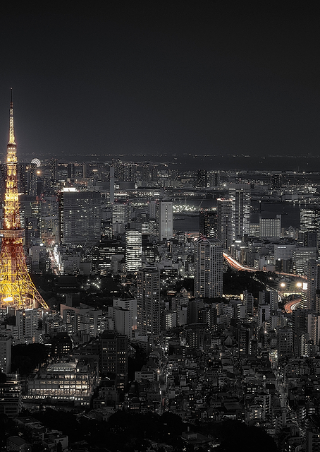 Tokyo at night / PLATINA
