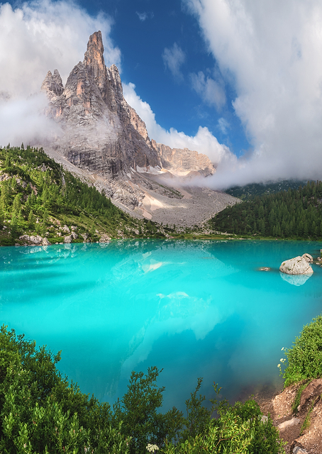 Lago di Sorapis Panorama / PLATINA