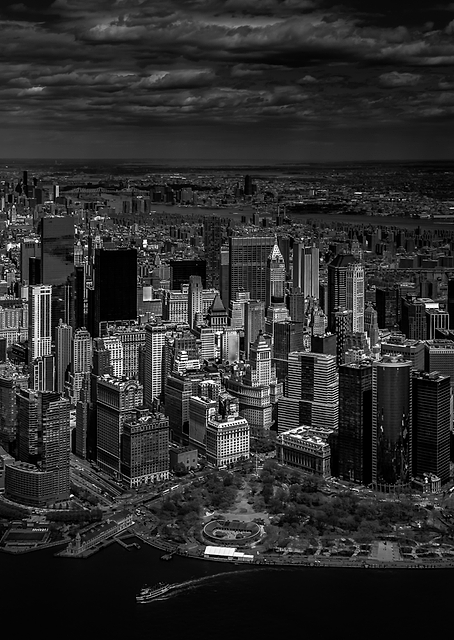 Manhattan - birds eye view / PLATINA