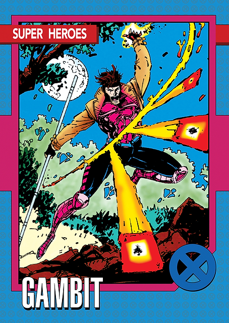 Gambit Trading Card / PLATINA