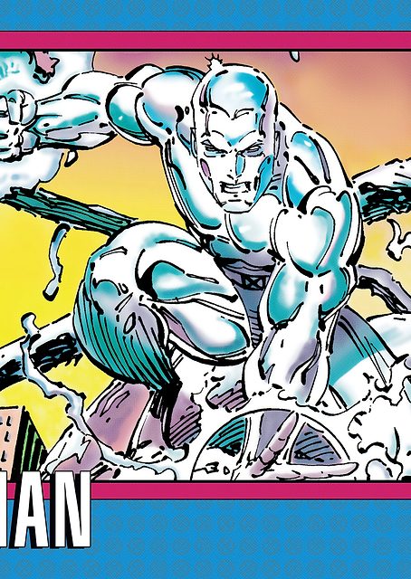 Iceman Trading Card / PLATINA