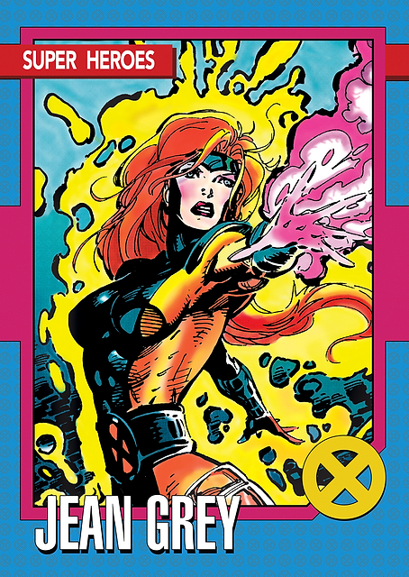 Jean Grey Trading Card / PLATINA