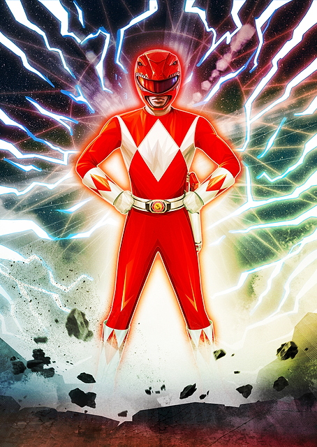 Mighty Red Ranger / PLATINA