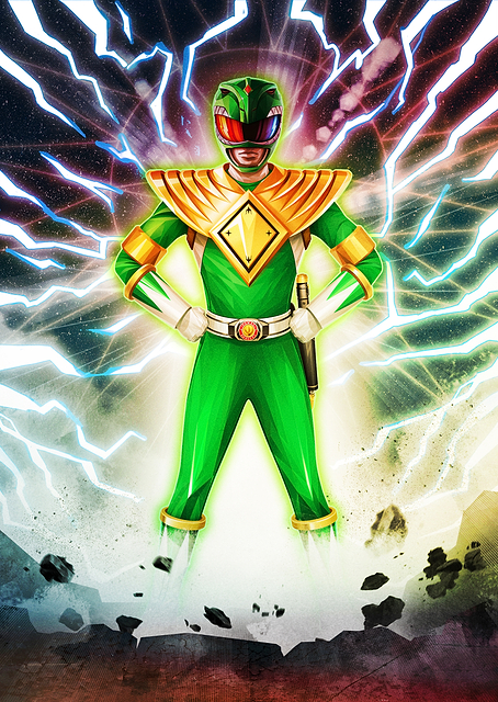 Mighty Green Ranger / PLATINA