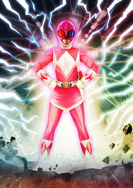 Mighty Pink Ranger / PLATINA
