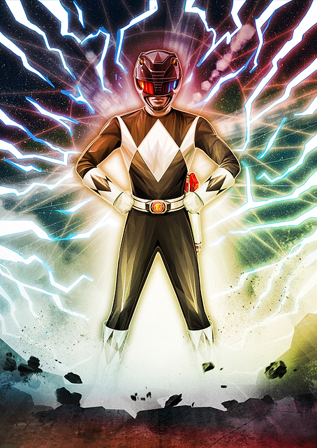 Mighty Black Ranger / PLATINA