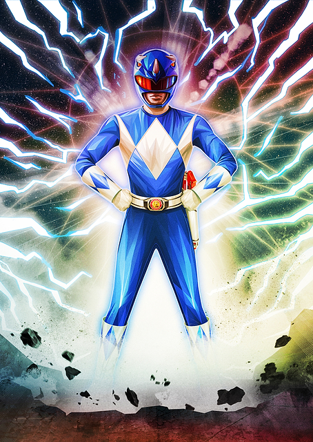 Mighty Blue Ranger / PLATINA