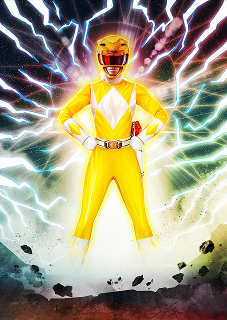 Mighty Yellow Ranger / PLATINA