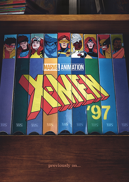 X-Men 97 VHS collection / PLATINA