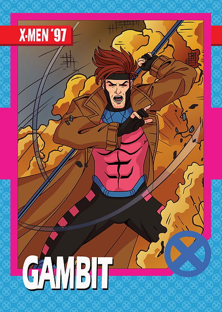 Gambit 97 Trading Card / PLATINA