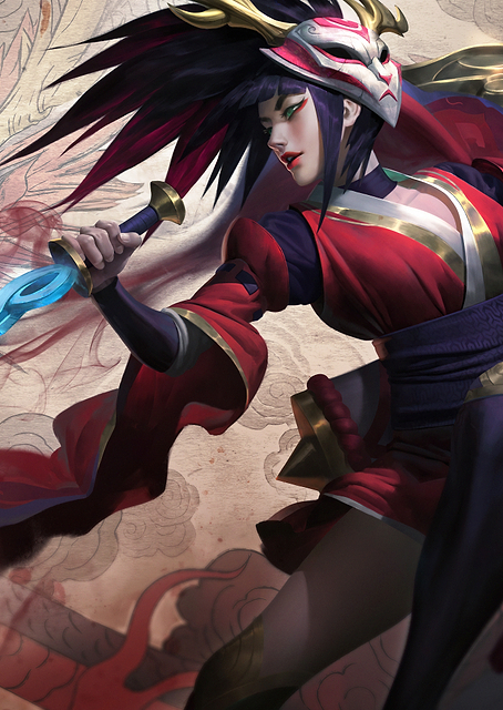 Blood Moon Akali / PLATINA