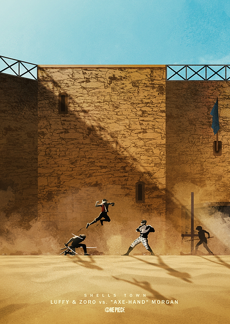 Luffy & Zoro vs Axe Hand / PLATINA
