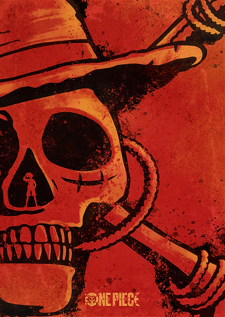 Luffy Minimal Skull / PLATINA