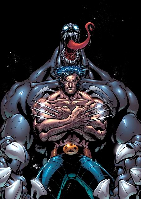 Wolverine and Venom / platina