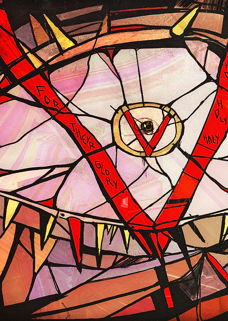 Eye Stained Glass / PLATINA