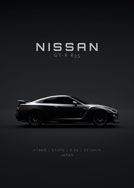 Nissan GTR R35 2024 / PLATINA