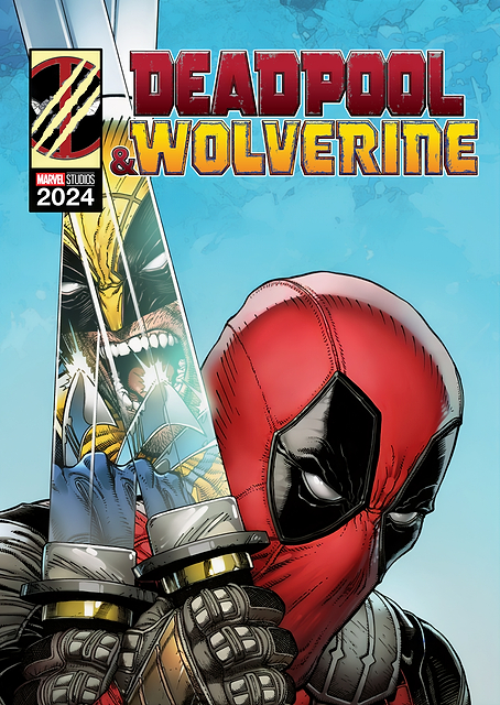 Deadpool Katana Cover / platina