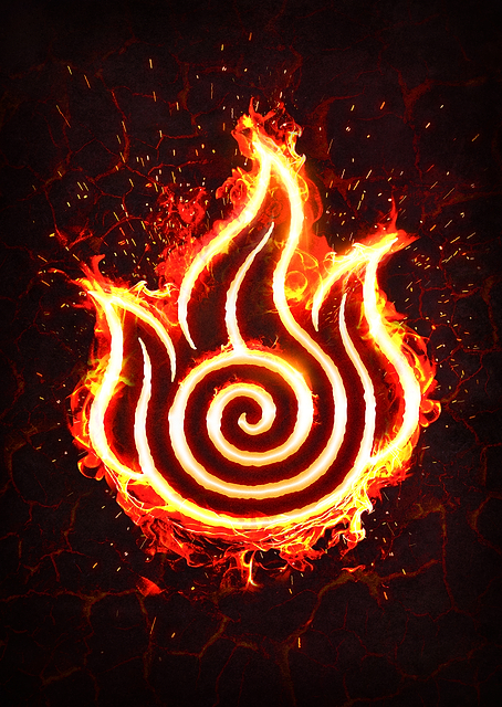 Fire Symbol / PLATINA