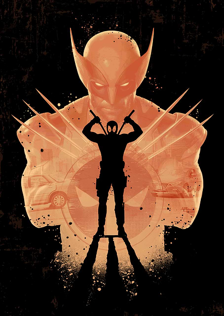 Wolverine Double Exposure / platina