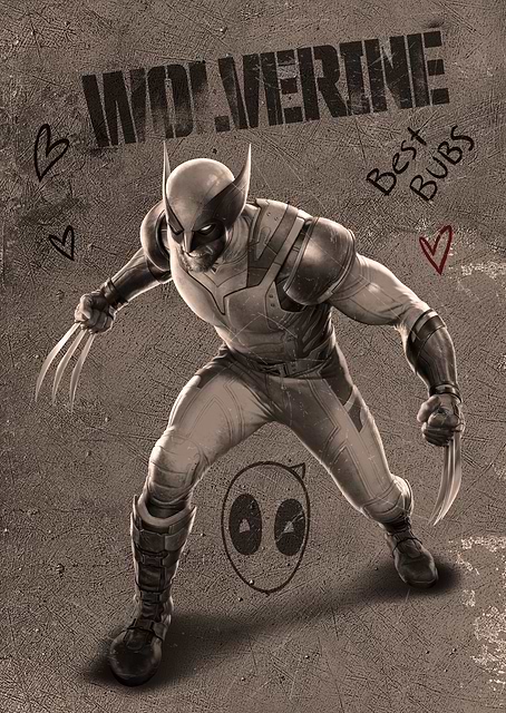 Wolverine Bubs Scribble / platina