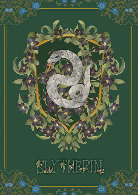 Slytherin Serpent / PLATINA