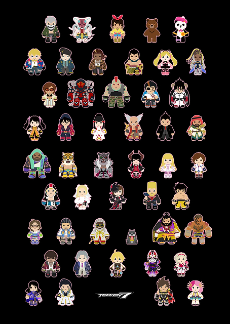 TEKKEN 7 Chibi / PLATINA