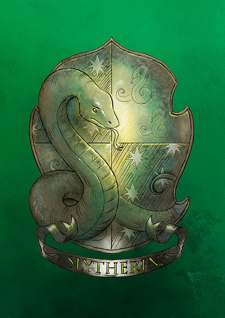 Slytherin Shield / PLATINA