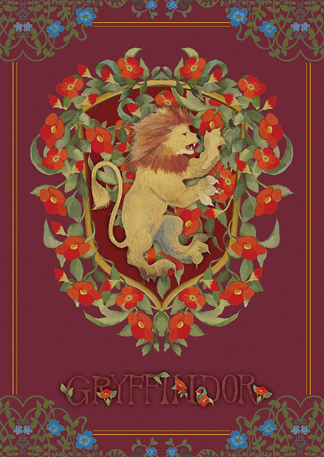 Gryffindor Lion / PLATINA