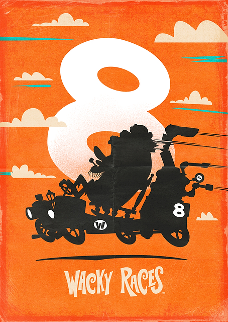 Wacky Races W8 / PLATINA