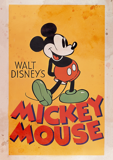 Classic Mickey Mouse / PLATINA