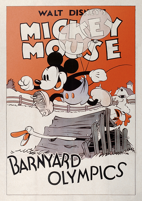 Barnyard Olympics Mickey / PLATINA