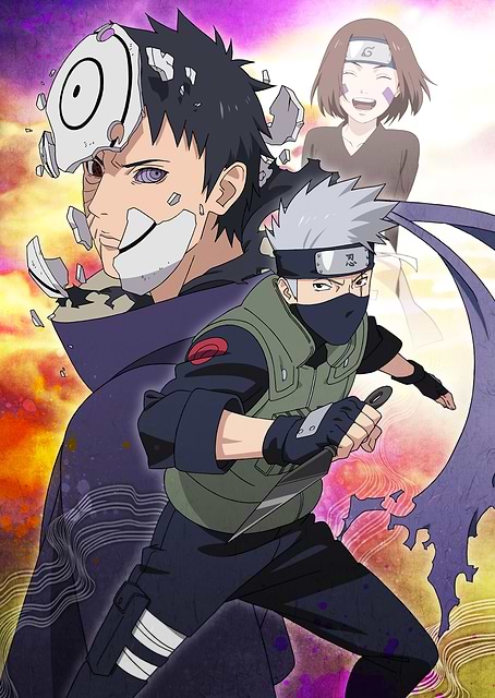 Obito, Kakashi & Rin / platina