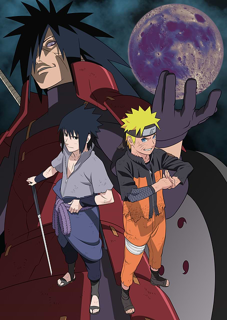 Naruto & Sasuke vs Madara / platina