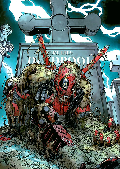 Deadpool Grave / platina