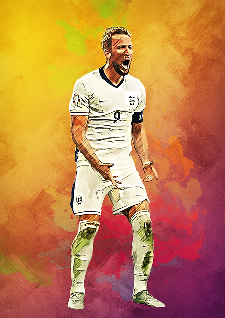 Harry Kane Paint / PLATINA