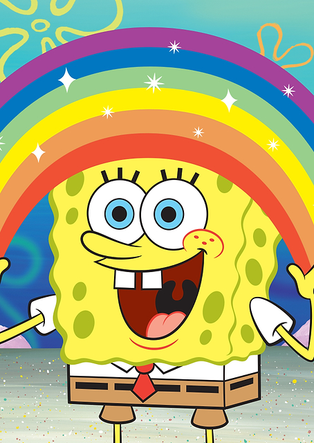 Spongebob Rainbow / PLATINA