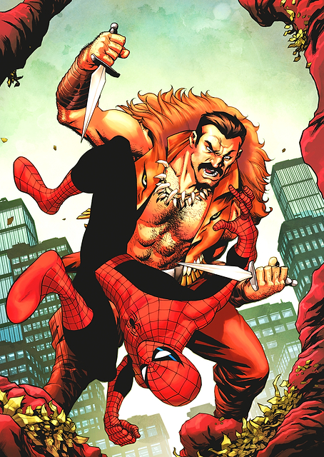 Kraven Spider-Man Battle / platina