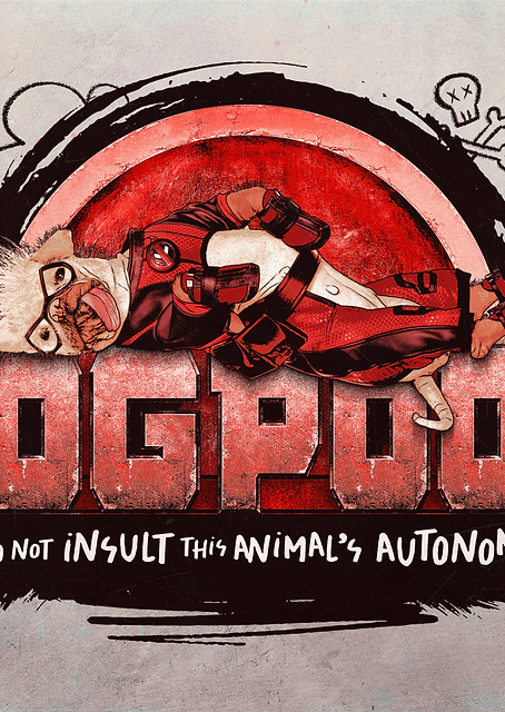 Dogpool Logo Lounge / PLATINA