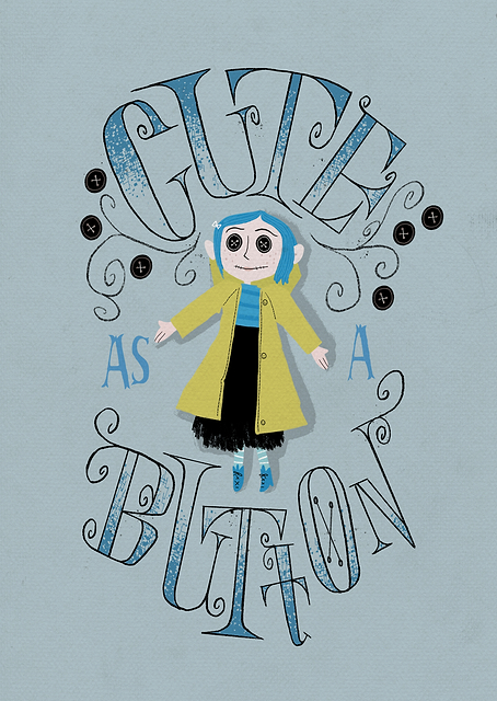 Coraline Cute As A Button / PLATINA