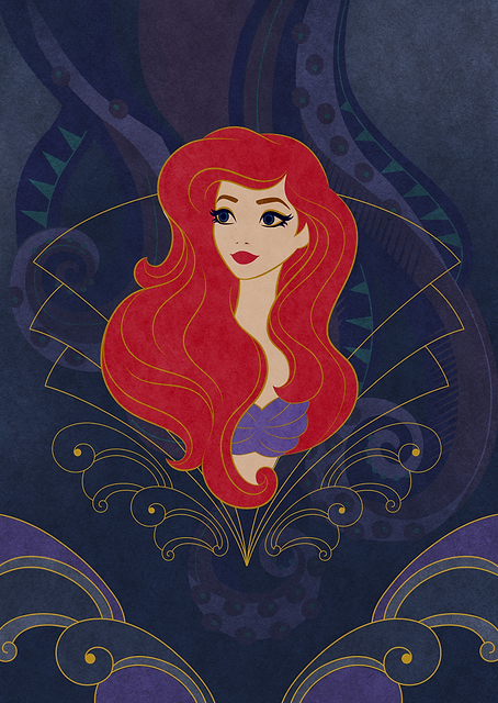 Ariel Deco Motif / PLATINA