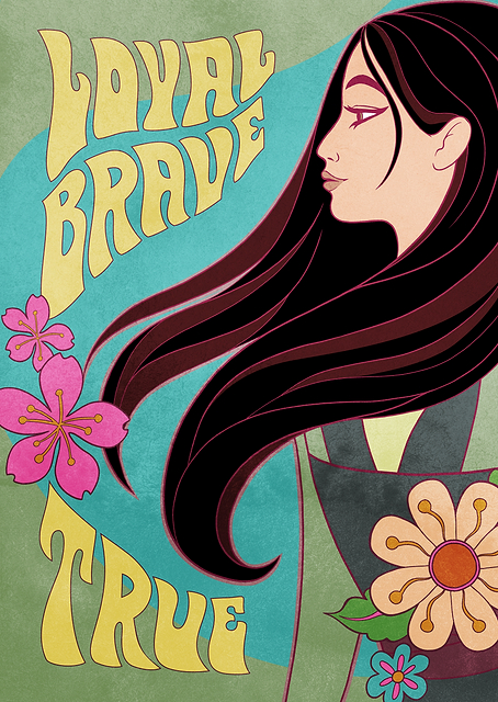 Mulan Loyal Brave True / PLATINA