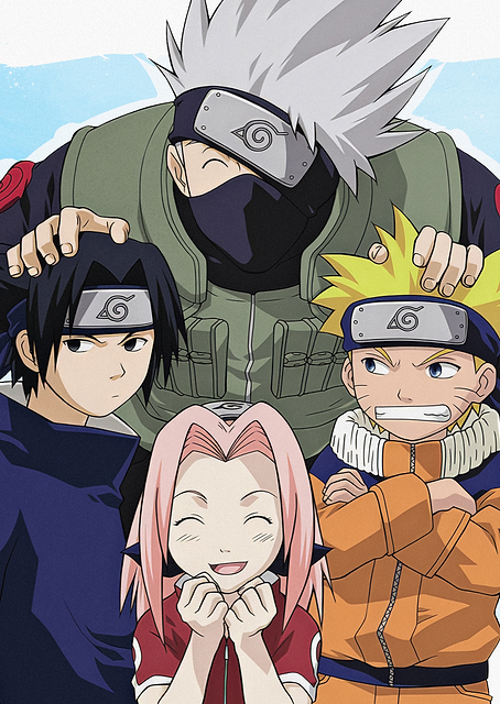 Big 3 and Kakashi / PLATINA