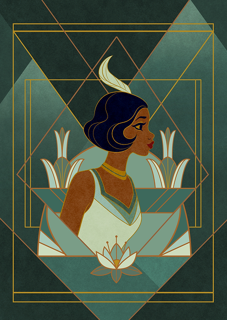 Tiana Deco Motif / PLATINA