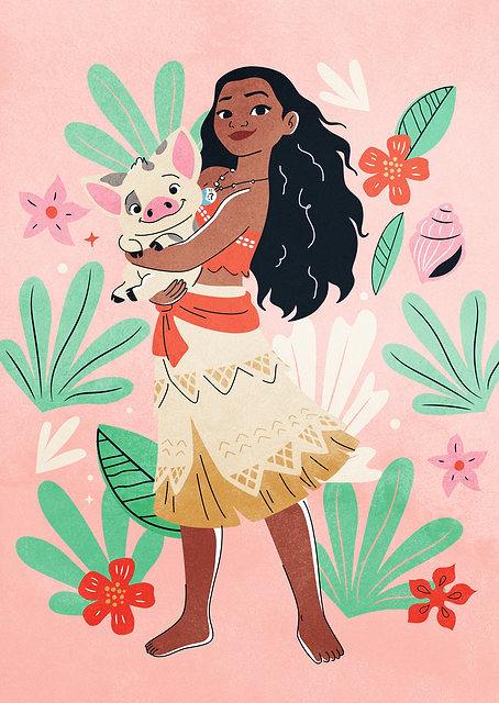 Moana Pop Pastel / PLATINA