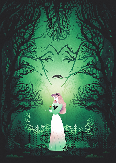 Briar Rose Dark Forest / PLATINA