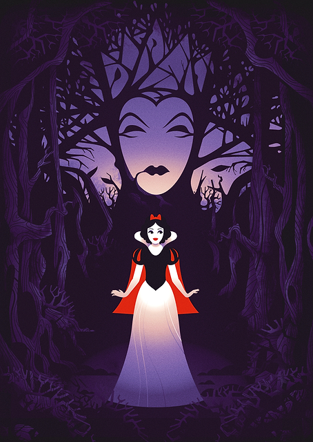 Snow White Dark Woods / PLATINA