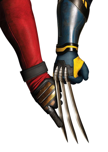 Deadpool Wolverine Arms / platina