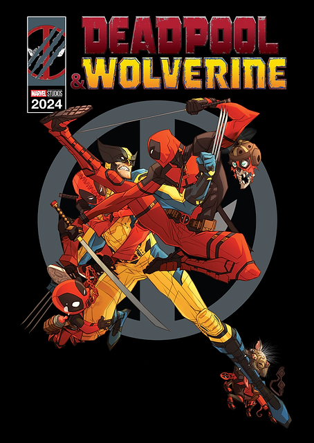 Many Deadpools Cover / platina